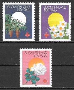 filatelia coleccion Cruz Roja 1988