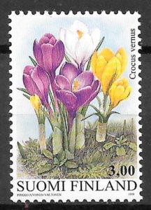 sellos flora Finlandia 1999