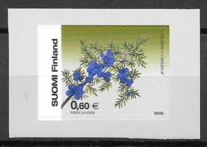 coleccion sellos flora Finlandia 2002