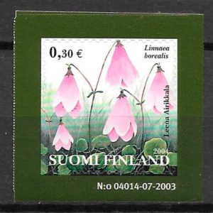 filatelia flora Finlandia 2004