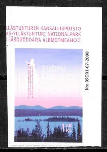 coleccion sellos parques naturales Finlandia 2009
