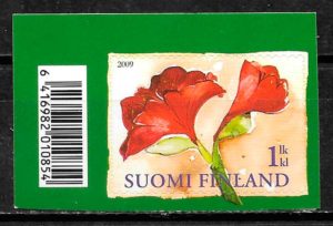 filatelia coleccion flora Finlandia 2009