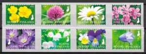 filatelia coleccion flora Finlandia 2020