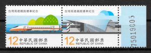 colección sellos trenes Formosa 2006