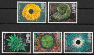 filatelia coleccion flora Gran Bretana 1995