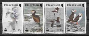 sellos wwf Isla de Man 1984