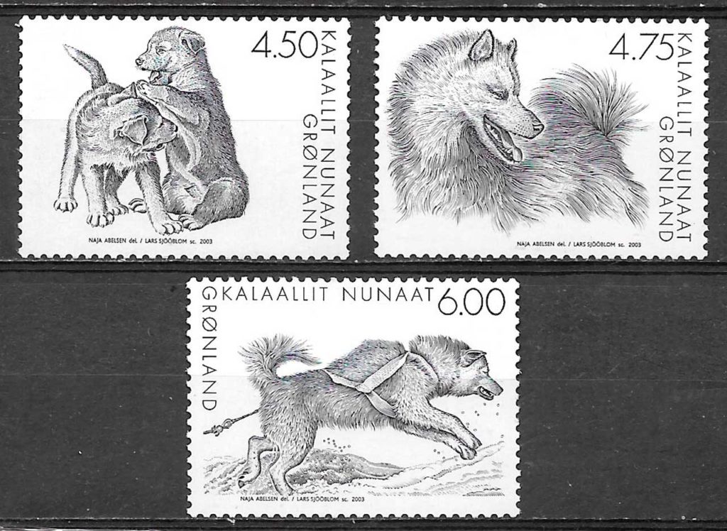 sellos perros Groenlandia 2003