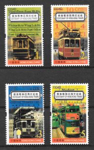 filatelia trenes Hong Kong 2004