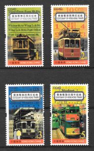 filatelia trenes Hong Kong 2004