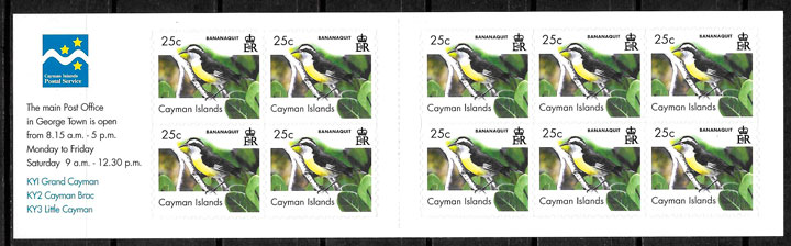 sellos fauna Islas Caiman 2006