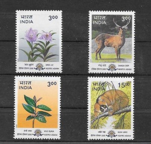 serie de fauna y flora de la india