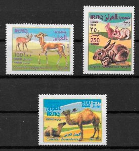 Sellos fauna Iraq 2001
