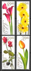 sellos flora Islandia 2005