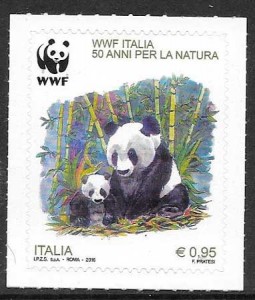 filatelia fauna wwf Italia 2016