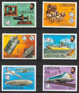 SELLOS TRENES lIBERIA 1976