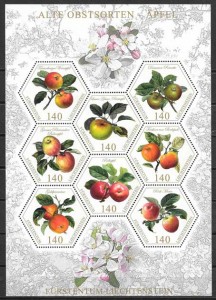 sellos flora Lichtentein 2015