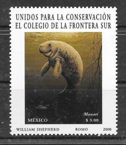 Filatelia fauna México 2000