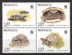 sellos wwf Monaco 1991