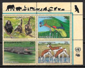 sellos fauna Naciones Unidas New York 1994