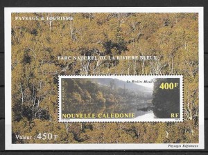 Sellos Nueva Caledonia Parques Naturales 1992