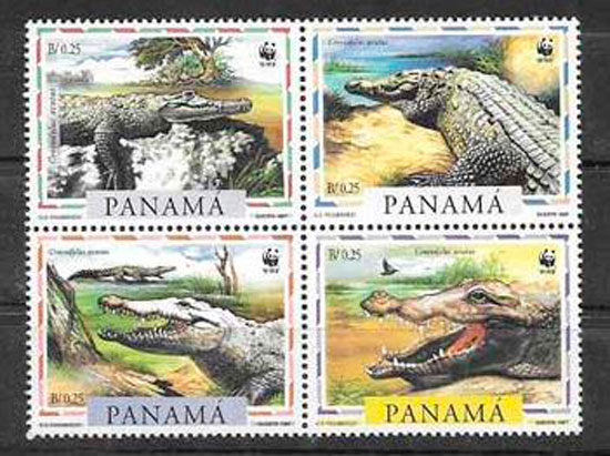 filatelia wwf Panama 1997