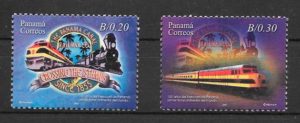 sellos trenes Panama 2007