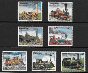 locomotoras antiguas diversas 1972