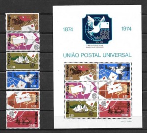 Año postal universal de Portugal