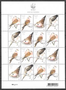 colección sellos fauna wwf