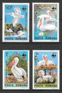 sellos wwf Rumania 1984