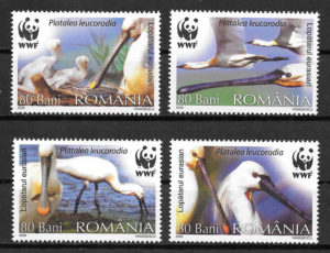 filatelia coleccion wwf Rumania 2006