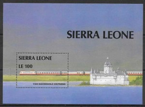 sellos trenes Sierra Leona 1987