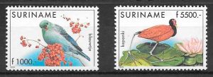 sellos fauna Suriname 1999
