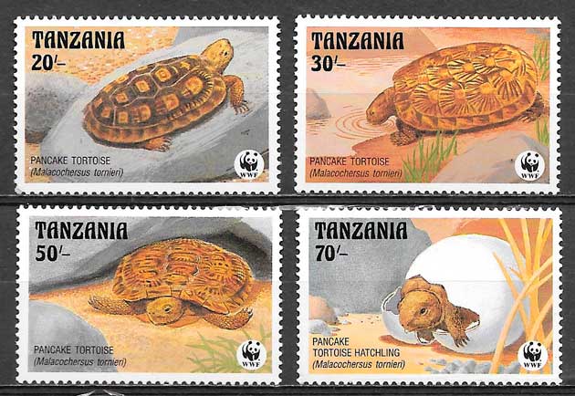 filateila coleccion fauna wwf Tanzania 1993