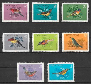 colección sellos fauna Viet Nam 1981