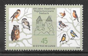 filatelia fauna Alemania 2008