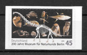 filatelia colección dinosaurios Alemania 2010