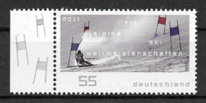 filatelia colección deporte Alemania 2010