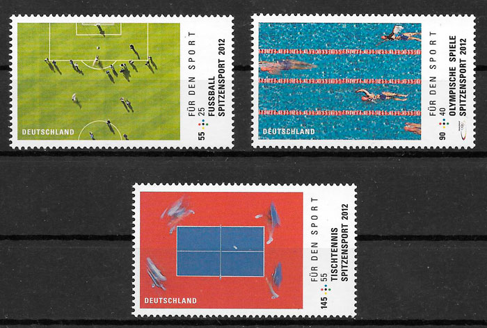 sellos deporte Alemania 2012