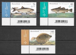 filatelia fauna Alemania 2016