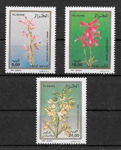 colección sellos flora Argelia 2000