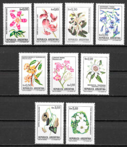 filatelia flora Argentina 1983