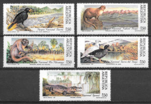 filatelia colección Parques Naturales 1987