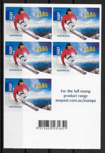 colección sellos Australia deporte 2011
