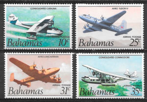filatelia transporte Bahamas 1983