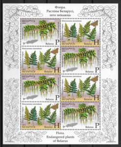 sellos flora Bielorrusia 2012
