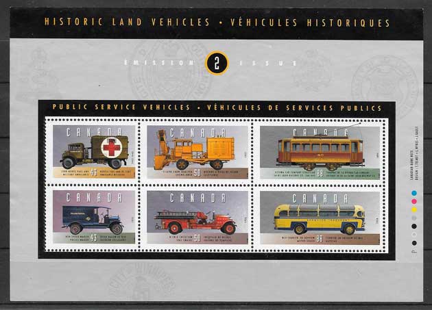 sellos transporte Canada 1994