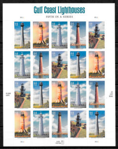 sellos faros 2007 USA 2009