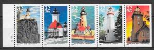 sellos faros USA 1995