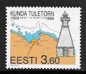 sellos faros Estonia 1998
